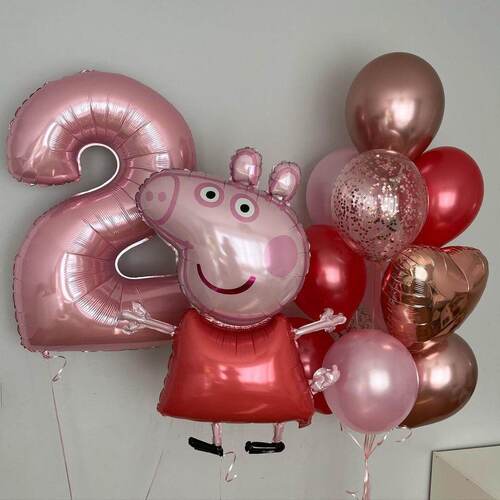 Набор воздушных шаров Свинка Пеппа