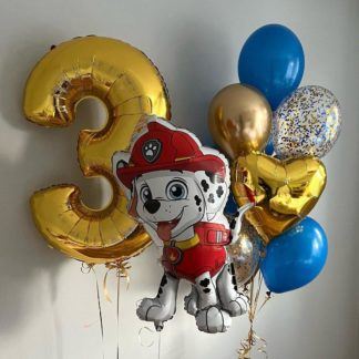 Набор воздушных шаров щенячий патруль Маршал