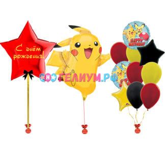 Набор со звездой и фигурой Пикачу