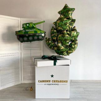 Коробка с шарами для мужчины