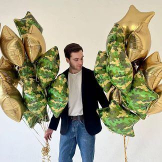 Набор шаров на 23 февраля