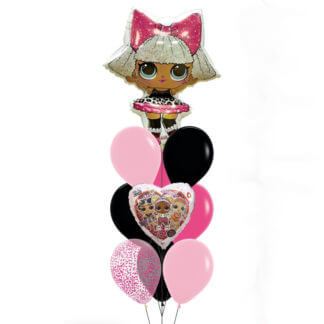 Фонтан шаров для девочек кукла ЛОЛ