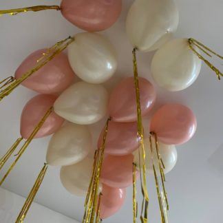 Шары под потолок с дождиком 15 штук