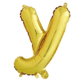 Мини буква У, 41 см, золото