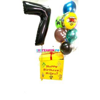 Коробка с шарами Roblox Among Us