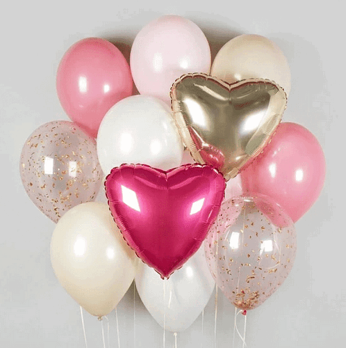 Композиция шаров на день рождения