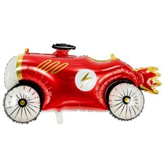 Фигура Ретро машина 94 см, красная