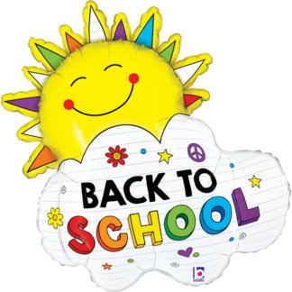 Фигура Солнце, Снова в школу оранжевый 79 см