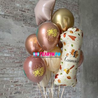 Фонтан с цифрой С днем знаний клиновые лисья