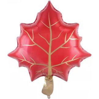 Фигура Кленовый лист 61 см, красный