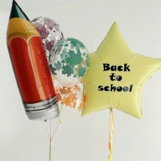 Шары в школу на 1 сентября