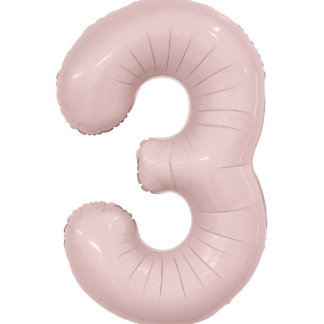 Цифра 3, Пыльная роза 102 см