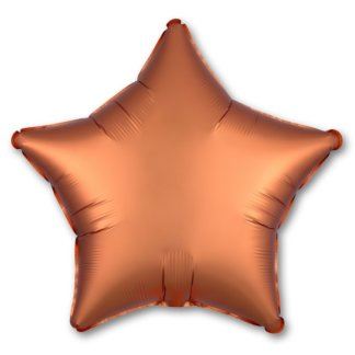 Звезда сатин Amber, 46 см
