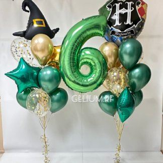 Набор шаров с гелием Гарри Поттер