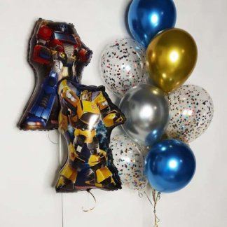 Композиция шаров в стиле Трансформеры
