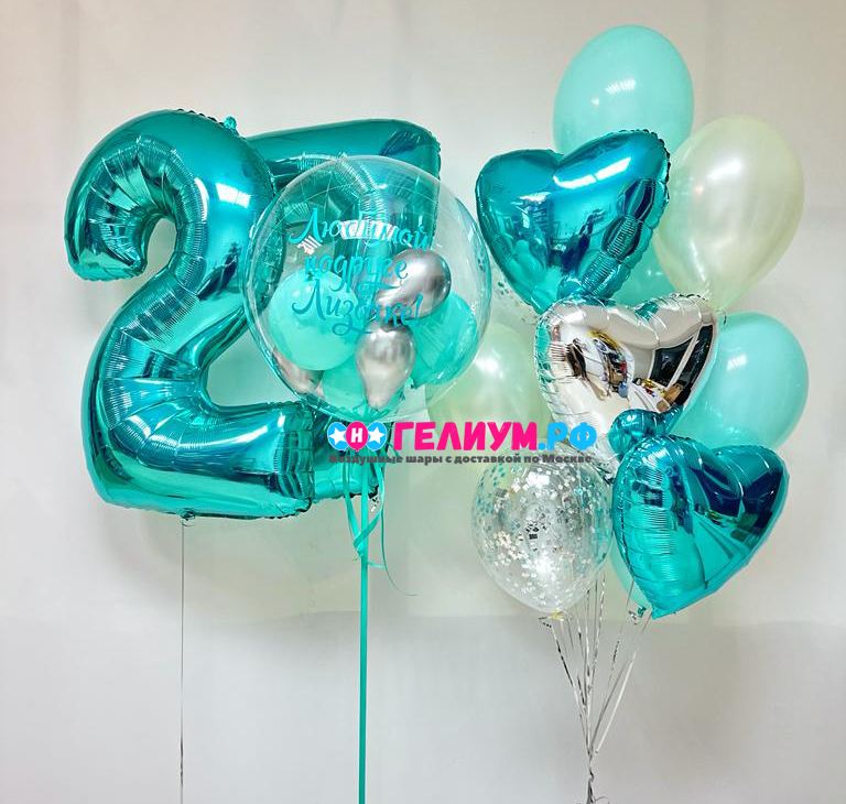 Шары на День Рождения девушке