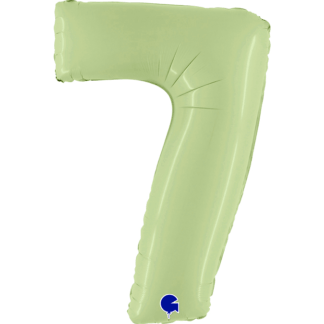 Цифра 7 оливковая, 102 см