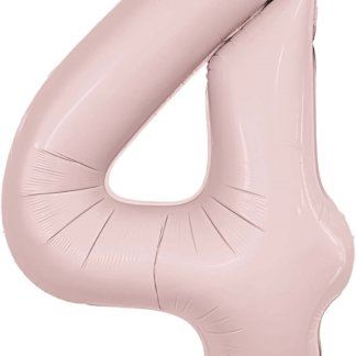 Цифра 4 Пыльная роза 102 см