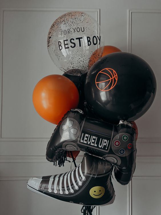 Баскетбольные воздушные шары набор