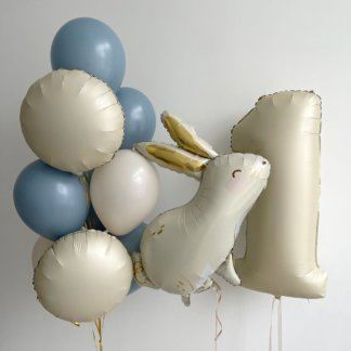 Шарики воздушные на 1 годик мальчику