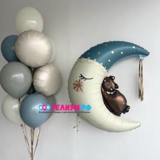Шары с гелием на выписку мальчика сына из роддома