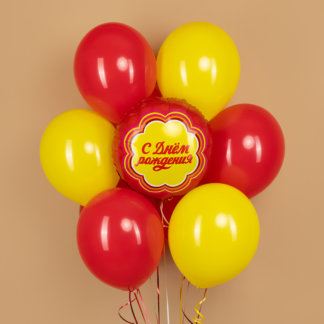 Воздушные шары с днём рождения Chupa Chups