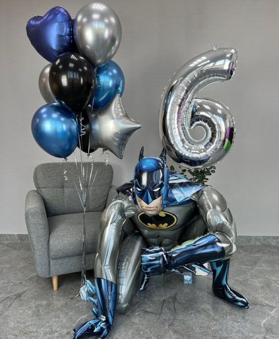 Набор шаров с бэтменом