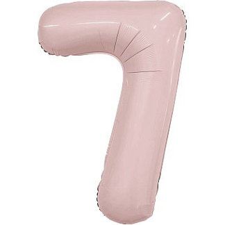 Цифра 7, Пыльная роза 102 см