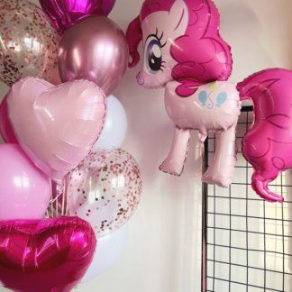 Набор шаров розовых пини шары My Little Pony