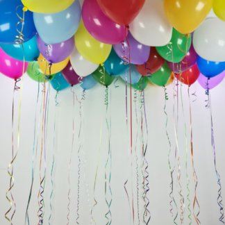 Шары под потолок 100 штук