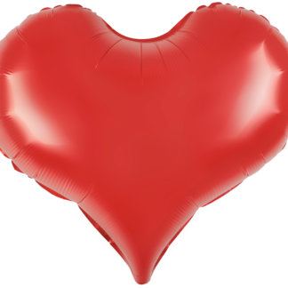 Сердце 61 см, Люкс, Красный