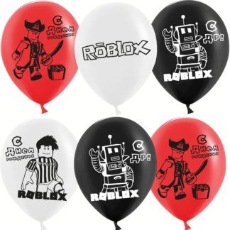 Шар 30 см, Роблокс, С Днем Рождения!