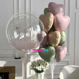 Шары на праздник 8 марта шар баблс на 8 марта