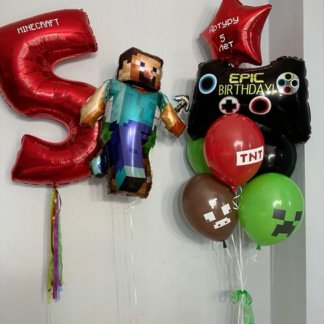 Воздушные шары Майнкрафт Minecraft