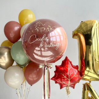 Шары на 1 сентября для мальчика, девочки в первый класс