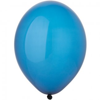 Латексный шар 30 см, кристалл, Экстра Blue