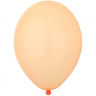 Латексный шар 30 см, кристалл, Экстра Bubble Orange