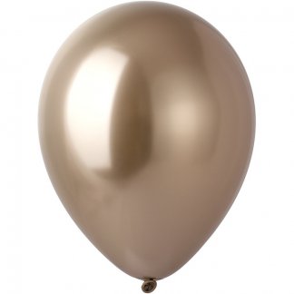Латексный шар 30 см, хром, Сатин Prosecco
