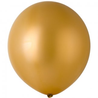 Латексный шар 61 см, золотой, металлик