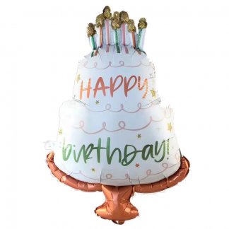 К ФИГУРА HB Торт белый со свечками