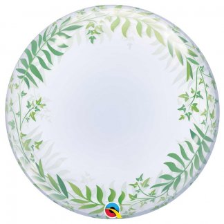 П BUBBLE DECO 24 Листья зеленые